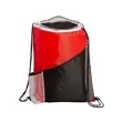 Sprint Angled Drawstring Sports Bag With Pockets | https://www.bestnamebadges.com