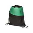 Tonal Heathered Non-Woven Drawstring Backpack | https://www.bestnamebadges.com