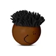 MopToppers Smiling Multicultural Stress Ball | https://www.bestnamebadges.com