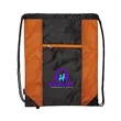 Porter Collection Drawstring Backpack | https://www.bestnamebadges.com