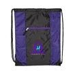 Porter Collection Drawstring Backpack | https://www.bestnamebadges.com