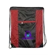Porter Collection Drawstring Backpack | https://www.bestnamebadges.com