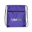 Mesh Drawstring Backpack | https://www.bestnamebadges.com