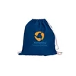 Cotton Canvas Drawstring Bag | https://www.bestnamebadges.com