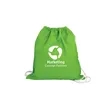 Cotton Canvas Drawstring Bag | https://www.bestnamebadges.com