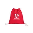 Cotton Canvas Drawstring Bag | https://www.bestnamebadges.com