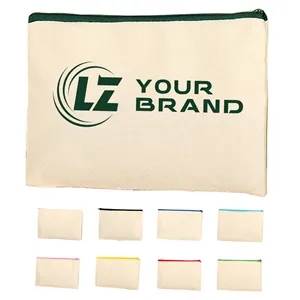 Blank DIY Craft Canvas Pencil Pen Case
