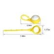 Portable Self-Locking Ring Single Golf Ball Storage  Bag | https://www.bestnamebadges.com