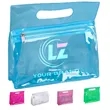 Colored PVC Cosmetic And Toiletries Packaging Zipper Handbag | https://www.bestnamebadges.com
