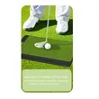 Replaceable Handheld Swing Golf Trace Strike Pad | https://www.bestnamebadges.com