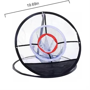 Portable Three-Layer Golf Chipping Practice Target Net