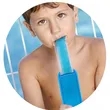 Neoprene Child Wrap Protective Ice Pop Sleeve | https://www.bestnamebadges.com