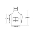 Waterproof Oil-Proof And Plain Apron In Kitchen | https://www.bestnamebadges.com