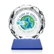 Seville VividPrint™ Award on Entwhistle Base - Blue | https://www.bestnamebadges.com