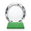 Seville Award on Entwhistle Base - Green | https://www.bestnamebadges.com