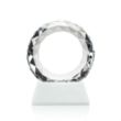 Seville Award on Entwhistle Base - White | https://www.bestnamebadges.com