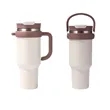 40oz Stainless Steel Tumbler Car Cup With Straw Lid | https://www.bestnamebadges.com