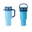 40oz Stainless Steel Tumbler Car Cup With Straw Lid | https://www.bestnamebadges.com