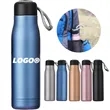18oz Stainless Steel Insulated Bottle Carry Strap Travel | https://www.bestnamebadges.com
