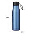 18oz Stainless Steel Insulated Bottle Carry Strap Travel | https://www.bestnamebadges.com