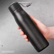 18oz Stainless Steel Insulated Bottle Carry Strap Travel | https://www.bestnamebadges.com
