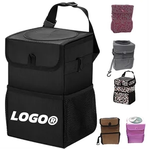 Car Trash Can Foldable Storage Box Portable Organizer