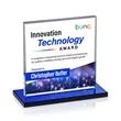Sahara VividPrint™ Award - Blue | https://www.bestnamebadges.com