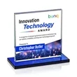 Sahara VividPrint™ Award - Blue | https://www.bestnamebadges.com