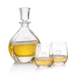 Oakville Decanter & Salem OTR Set | https://www.bestnamebadges.com