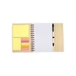 Spiral Notebook With Sticky Notes & Pen 5.75" x 7.25" | https://www.bestnamebadges.com