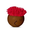 MopToppers Smiling Multicultural Stress Ball | https://www.bestnamebadges.com