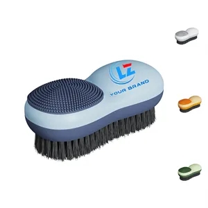 Comfortable To Hold Cleaning Soft Bristle Laundry Brush