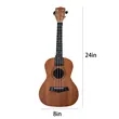 23-Inch Ukulele Gift Set Perfect for Adult Beginners | https://www.bestnamebadges.com