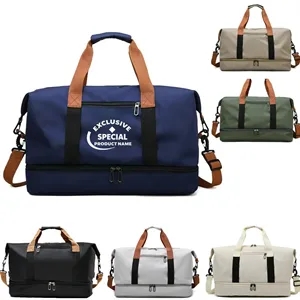 Large-Capacity Sports Crossbody Wet And Dry Travel Bag