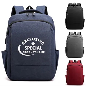Men's Business Backpack with USB Charging Port
