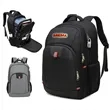 Utility 17" Anti-Theft Business Laptop Backpack | https://www.bestnamebadges.com