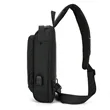 USB Rechargeable Waterproof Casual Shoulder Bag | https://www.bestnamebadges.com