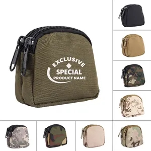 Small Outdoor Nylon Military Fan Tactical Coin Purse