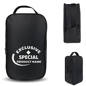 Travel Portable Golf Zipper Breathable Shoe Bag
