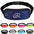 Fitness Running Dual Pocket Waist Bag with Headphone Jack | https://www.bestnamebadges.com