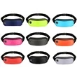 Fitness Running Dual Pocket Waist Bag with Headphone Jack | https://www.bestnamebadges.com