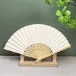 Children's Graffiti DIY Blank Folding Paper Fans | https://www.bestnamebadges.com