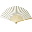 Traditional Bamboo Paper Folding Fan for Dance or Gifts | https://www.bestnamebadges.com