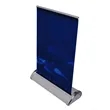 Retractable Tabletop Banner Stand for Promotions and Events | https://www.bestnamebadges.com