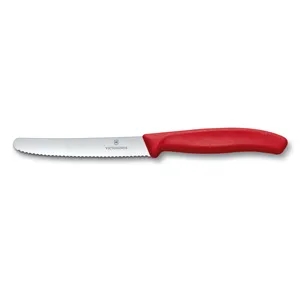 Victorinox 4-1/2 inch Serrated Utility Knife Round Point 