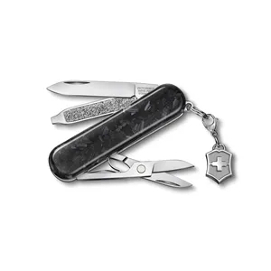 Classic SD Brilliant Pocket Knife, 58 mm, Carbon