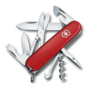 Climber 91 mm Pocket Knife, Red