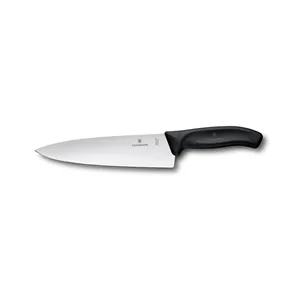 20cm Swiss Classic Chef's Knife-Straight Blade, Black Handle