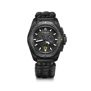 I.N.O.X. Chrono 43mm Watch with Black Carbon Case