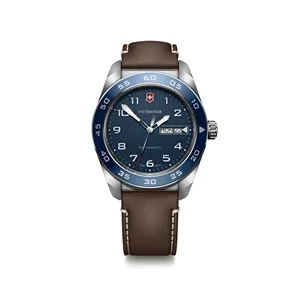 Swiss Army 42 Watch with Silver Stainless Steel Case